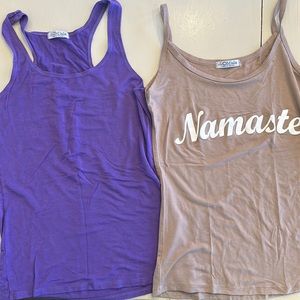 Omlala tank tops! Size small